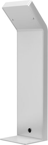 Tablet Kiosk Station – CTA Premium Heavy Duty Large Locking Floor Stand with Interior Cable Routing System for iPad 7th/ 8th/ 9th Gen 10.2" and Other 9-11" Tablets (PAD-KSDKW) – White in Kuwait