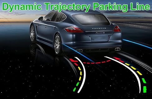 for Hyundai Sonata NF GF Car Rear View Dynamic Trajectory Camera Back Up Reverse Parking Camera/Plug Directly in Kuwait