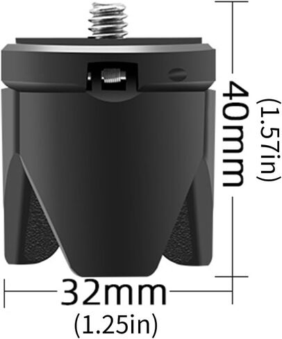 Metal Desktop Base with Automatic Opening Stand 1/4 Screw Mount in Kuwait