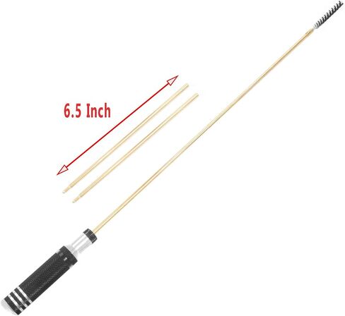 177 Cal & .22 Cal Airgun Cleaning Kit, Black in Kuwait
