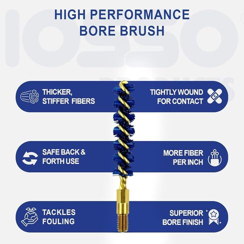 Iosso 19004 Eliminator Premium Bore Brush - .44/.45 Caliber Pistol in Saudi Arabia