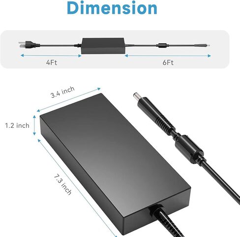 330W 280W Laptop Charger Compatible with Acer Predator Helios Nitro in Kuwait
