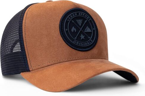Urban Effort Trucker Hat for Men & Women, Mesh Back Baseball Cap, 5 Panel in Saudi Arabia