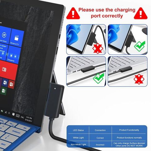 New Surface Dock Triple Displays 4K@60HZ HDMI+VGA, 11 in 1 Surface Docking Station for Surface Pro 11/10/9/8/X/7/6/5/4/3,Surface Laptop 7/6/5/4/3/2/1,Surface Book Go in Kuwait