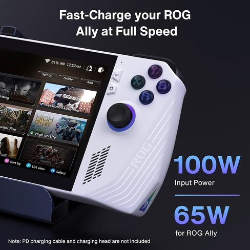 iVANKY 8-in-1 Dock for ROG Ally/X Steam Deck/OLED with 65W Adapter in Kuwait