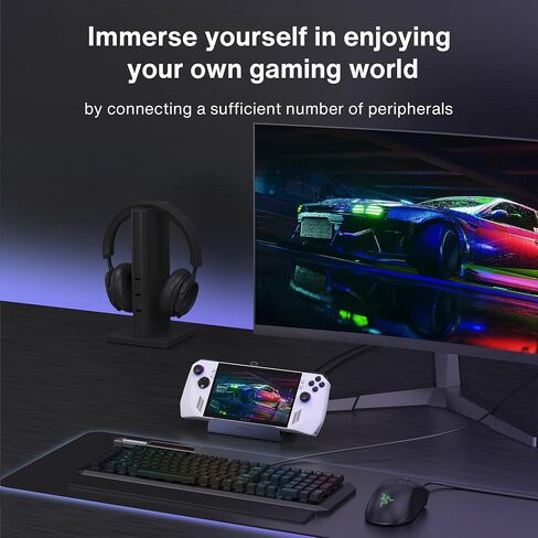 iVANKY 8-in-1 Dock for ROG Ally/X Steam Deck/OLED with 65W Adapter in Kuwait