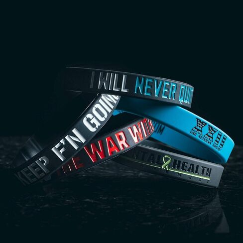 Til Valhalla Project Keep Moving Forward - Silicone Band in Kuwait