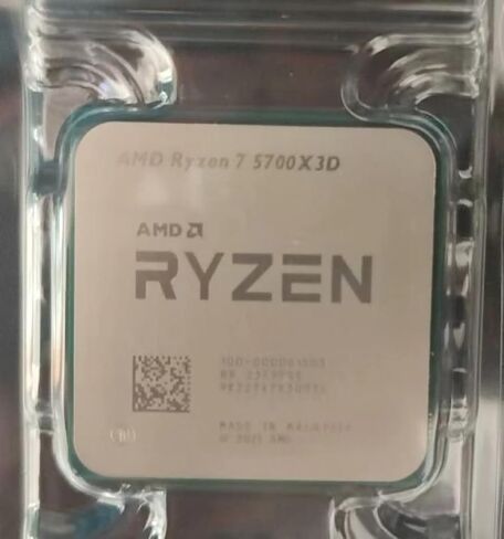 AMD Ryzen 7 5700X3D R7 CPU Socket AM4 Zen 3 96MB L3 Desktop CPU Processor in Saudi Arabia