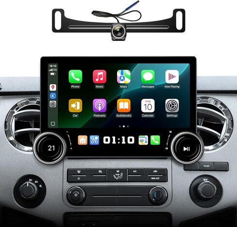 11.5''Dual Knob Car Radio for Ford-F150 (04-08) F250/F350 (08-16) in Kuwait