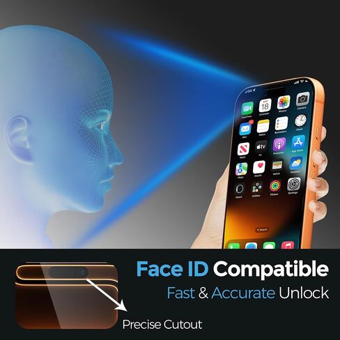 Privacy Screen Protector for iPhone 17 Pro, 3 Pack Tempered Glass with 3 Pack Camera Lens Protector, Auto Alignment Frame, 28° Privacy Protection, 9H Hardness, Bubble Free, Case Friendly in Kuwait