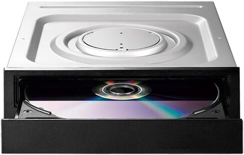 I-O Data DVR-S24Q Internal DVD Drive, M-DISC Compatible, Serial ATA, Windows 11 Compatible, Soft Attachment in Kuwait