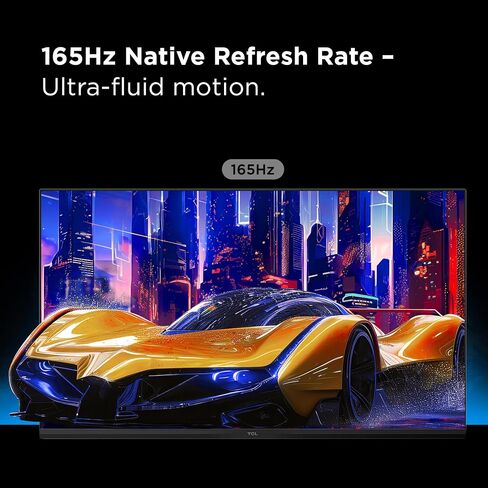 TCL 32" R84 Series 4K UHD HDR QD-Mini LED Gaming Monitor (32R84, 2025 Model) Halo Control System, 165Hz Refresh Rate, LD1400 Precise Dimming, HDR1400 Brightness, 1ms, AMD FreeSync, NVIDIA G-SYNC in Kuwait