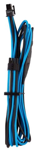 CORSAIR Premium Individually Sleeved PSU Cables Starter Kit – Blue/Black, 2 Yr Warranty, for Corsair PSUs in Kuwait