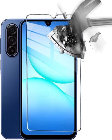 3 Pack Tempered Glass Screen Protectors Compatible with Samsung Galaxy A17 5G、AT&T amiGO Jr. Anti Scratch, Bubble Free, 9H Hardness in Kuwait