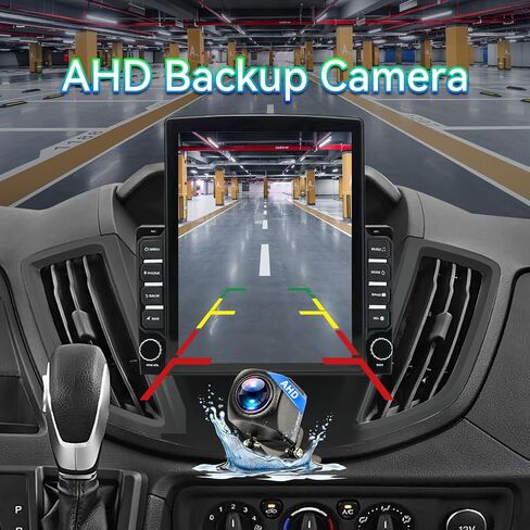 Android 13 Car Radio Stereo Compatible with Ford Transit 2013 2014 2015 2016 2017 2018 2019, 4+64G, 9.7" Touchscreen, Wireless Carplay Android Auto/Bluetooth/FM/GPS/WiFi/Mirror Link/SWC/Backup Camera in Kuwait
