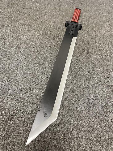 KinStore 28.5" Fantasy Broad Sword Ninja Machete Blade Full Tang Fixed Blade Hunting Tactical Survival Knife with Sheath in Saudi Arabia