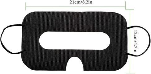 Disposable VR Mask 450-Pack Disposable Non-Woven VR Eye Mask Virtual Reality Headset Sanitary Cover in Saudi Arabia