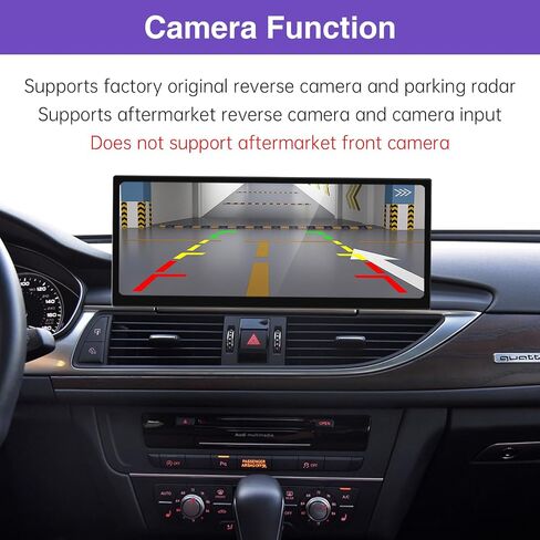 2026 شاشة CarPlay Android Auto مقاس 12.3 بوصة لسيارة Audi A6 A7 in Kuwait