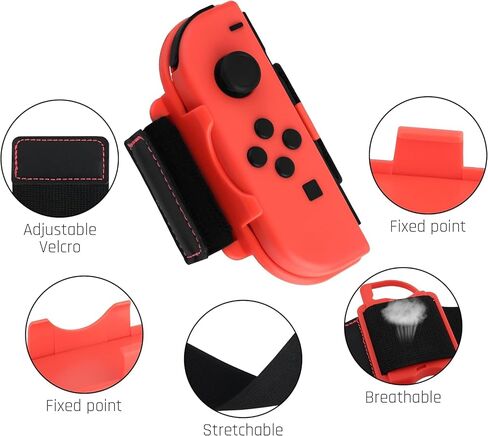 TGDPLUE Switch Joypad Wriststrap Kit for Just Dance 2027/Wario Ware:Move It in Kuwait