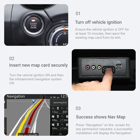 Latest GPS Navigation SD Card BHP166EZ1T Fits for 3 6 CX-3 CX-5 CX-9 MX-5 in Kuwait