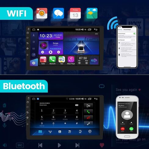 Android 13 Car Radio for Ford Escape 2013-2016 with Reverse Camera in Kuwait