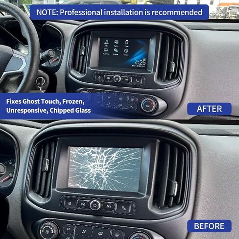 TsuperU 7" Touch Screen Digitizer Replacement for Chevy Malibu Camaro Colorado Sonic Equinox Cruze Trailblazer Trax Traverse 2017-2019 MYLINK Radio Screen, Touchscreen Navigation System LA070WV6-SD01 in Saudi Arabia