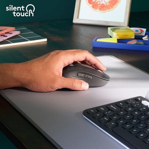 ماوس Logitech Signature M650 L الأيسر اللاسلكي - للأيدي اليسرى الكبيرة in Kuwait
