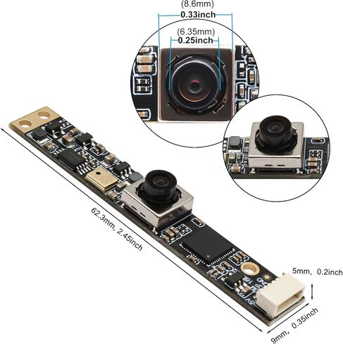 SVPRO 16MP Autofocus USB Camera Module with Microphone, UVC Webcam Board in Saudi Arabia