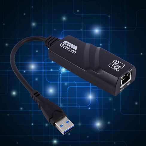 SuperSpeed USB 3.0 to RJ45 Ethernet Network Adapter HighSpeed and Durable for and Systems in Kuwait