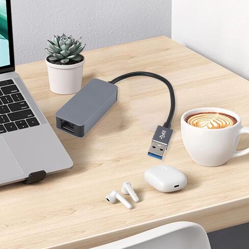 محول إيثرنت USB 3.0 إلى 2.5 جيجابت في الثانية توصيل وتشغيل سريع ومحمول لسبائك الألومنيوم OS X OS in Kuwait