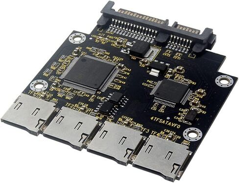 TF to SATA Adapter Card with Micro-SD Support, Hot Plug No Driver in Kuwait