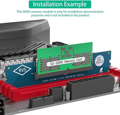 DDR5 Memory Adapter for SO-DIMM to U-DIMM, JEDEC Compliant Desktop in Kuwait