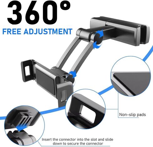 Car Headrest Tablet Mount for Toyota Sienna in Kuwait