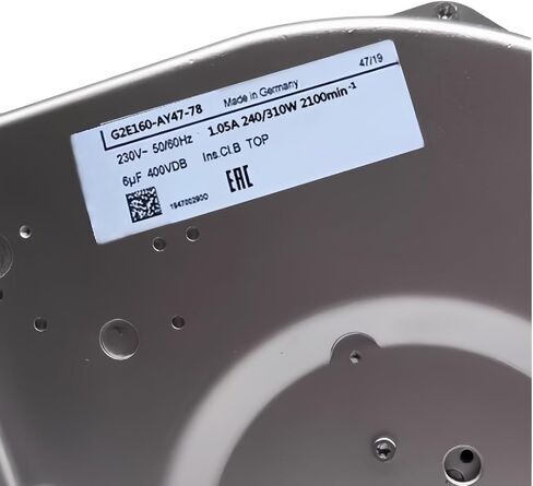 G2E160-AY47-78 230V 1.05A 240/310W 2100RPM مروحة تبريد 160 مم in Kuwait