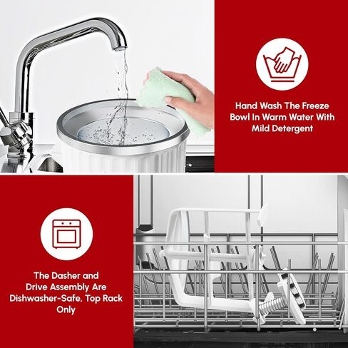 Ice Cream Maker Attachment for KitchenAid Stand Mixer in Kuwait