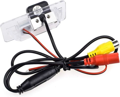 AHD 1080P/CVBS Car Rear/Front View Camera Fisheye Lens License Plate Camera with RCA Cable & Vehicle Camera for BMW 3 E46 E90 E91 E92 5 E39 E60 E61 X5 E53 E70 & 170° Wide-angle HD Backup Camera in Kuwait