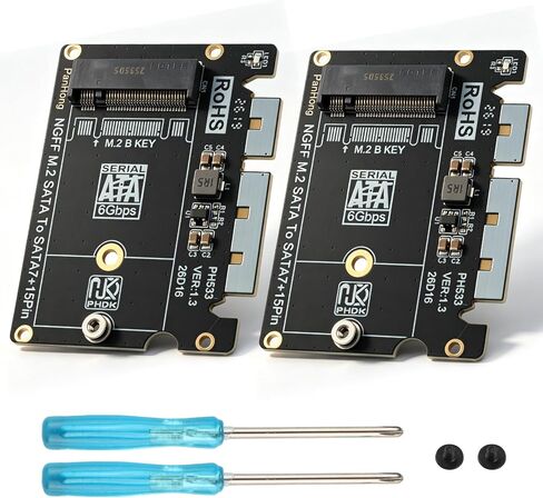 NGFF M.2 B Key SSD 2242 to SATA3.0 Adapter Board for PC/Cash Registers in Kuwait