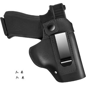 IWB Leather Holster Fits Glock 17/19/43X Concealed Carry for Right Hand Use in Kuwait