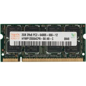 Hynix 2GB DDR2 800MHz PC2-6300 PC2-6400 DDR2 800 (200 PIN) SODIMM Laptop Memory in Saudi Arabia