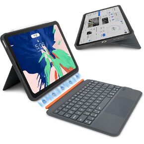 Rii Keyboard Case for iPad A16 11th/10th Gen with Touchpad, Wireless in Kuwait