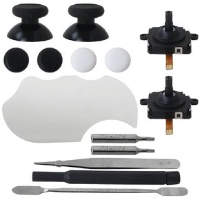 (2026) Repair Kit Fit for Meta Quest 2 and 3 Controllers with Joystick, Thumbstick, Thumb Stick Caps, Tweezer, Pry Tool, Screwdriver in Saudi Arabia