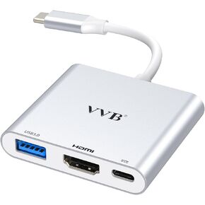 USB C Laptop Docking Station Dual Monitor HDMI USB C Hub Multiport Adapter in Saudi Arabia