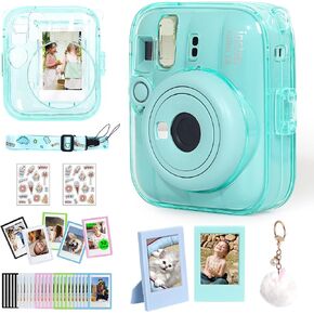 Mini 13 Clear Case for Fujifilm Instax Mini 13 Camera, Clear Green in Saudi Arabia