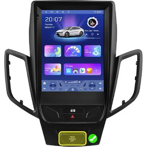 8 Core 4GB+64GB Android 14 Car Stereo Upgrade for Ford Fiesta (2009-2020), 9.7Inch QLED Touchscreen GPS Navigation with Wireless Carplay Android Auto Bluetooth 5.0 EQ SWC USB in Kuwait