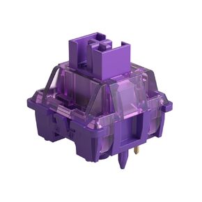 Akko V3 Lavender Purple Pro Keyboard Switch with Dustproof Stem for Mechanical Gaming Keyboard, 5-Pin Tactile Switches Pre-Lubed Switch (45pcs) in Kuwait