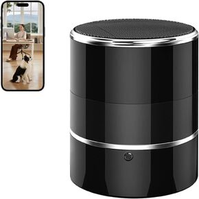 Indoor Security Camera in Bluetooth Speaker, 240° Viewing Angle,1080p Full HD WiFi Camera,Wireless Dome Cams Phone App,Motion Activated for Home Offices Store(2.4G /5G) in Kuwait