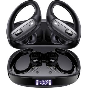 Wireless Earbuds with Ear Hooks, Running Headphones, Ear Buds for Sports in Saudi Arabia