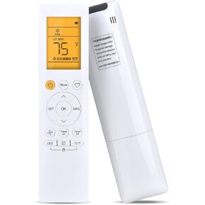 Replacement Remote Control for Cooper&Hunter Multi Position Mini Split Air Conditioner, with Yellow Backlit in Saudi Arabia