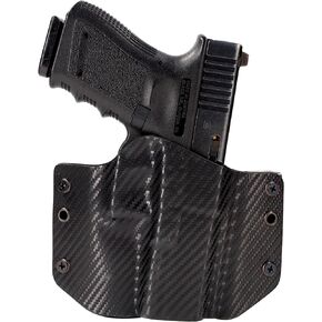 Black Carbon Fiber OWB Holster (Right-Hand, S&W Bodyguard 2.0) in Kuwait