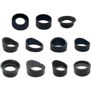 4 PCS Soft Rubber Eyepiece Eye Shield 28mm-37mm Binoculars Microscopes Eyes Guard Cups Eyepiece Cover for Eyepieces in Kuwait